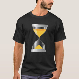 Time Sand Hourglass Hour Glass  6 T-Shirt