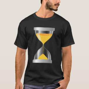 Time Sand Hourglass Hour Glass 6 T-Shirt