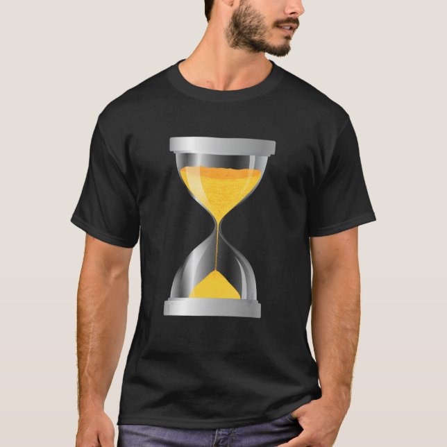 Time Sand Hourglass Hour Glass 6 T-Shirt (Front)
