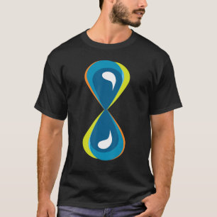 Time Sand Hourglass Hour Glass Water T-Shirt