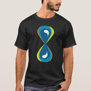 Time Sand Hourglass Hour Glass Water   T-Shirt