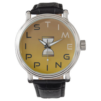Time Slipping Hourglass Watch