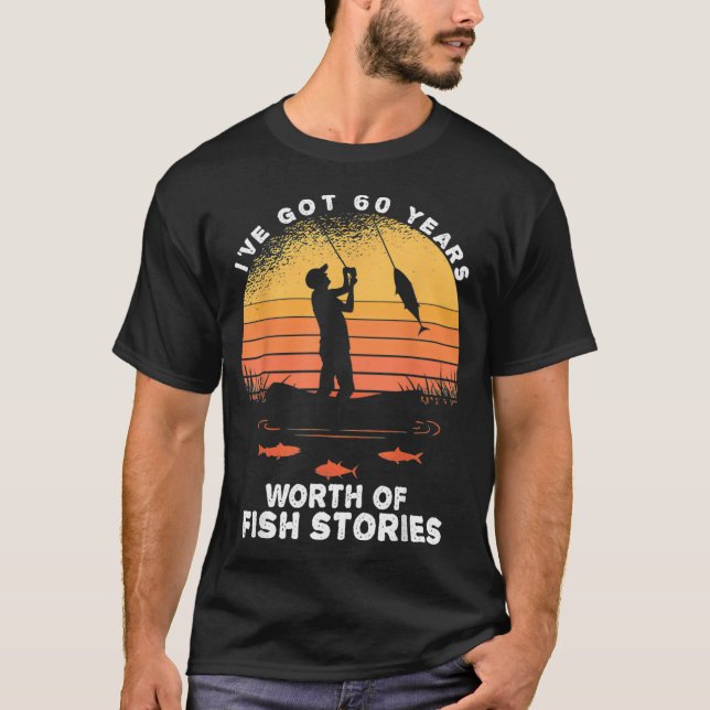 Time Slips Away While Fishing T-Shirt (Front)