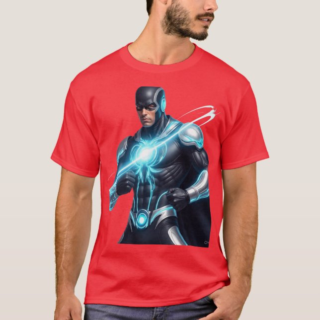 Time & Space Superhero T-Shirt (Front)