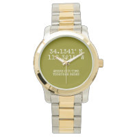 Time Spent Together GPS Coordinates Personalised