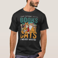 Time Spent With Books And Cats Is Never Wasted Pet
