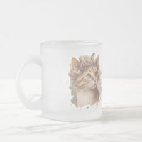 Time Spent With Cats Cute Cat Watercolor Design