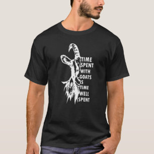 time spent with goats is time well spent  2 T-Shirt