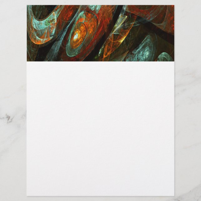 Time Split Abstract Art (Front)