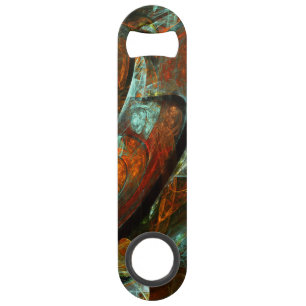 Time Split Abstract Art