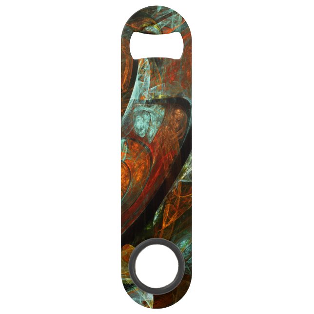 Time Split Abstract Art (Front)