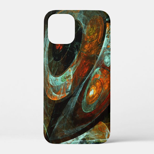 Time Split Abstract Art Case-Mate iPhone Case (Back)