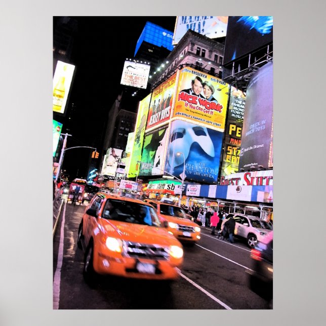 Time Square, New York City Poster (Front)