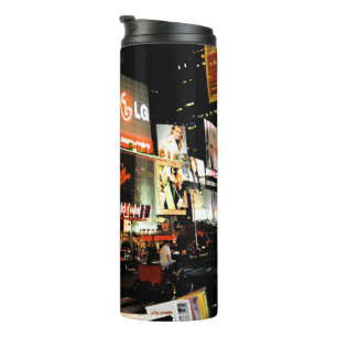 Time Square NYC New York City Thermal Tumbler