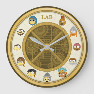 Time Tangled Wall Clock