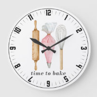 Time To Bake Baker's Tools Utensils