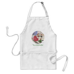 Time to bake the cookies! standard apron