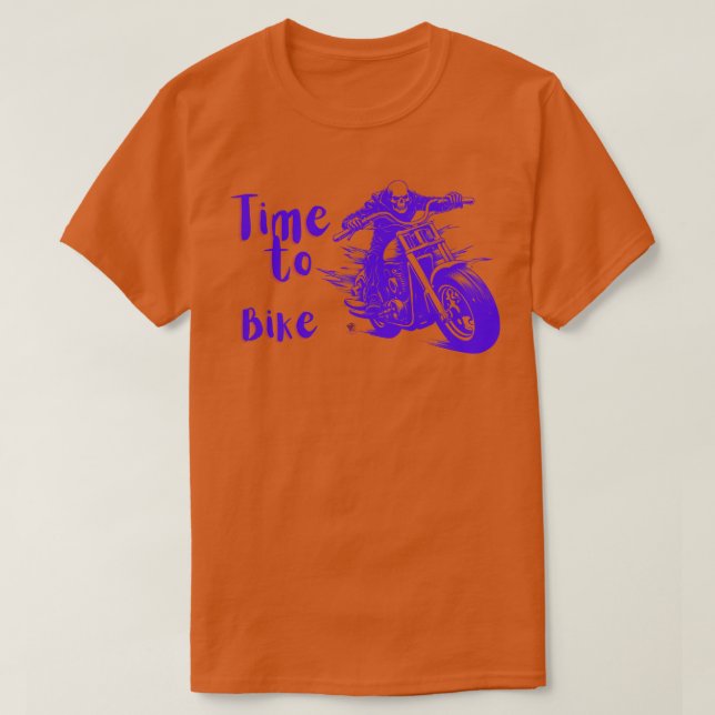 Time to bike T-Shirt (Design Front)