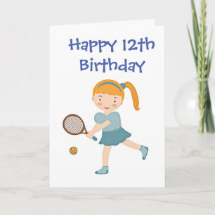 TIME TO CELEBRATE "12th" BIRTHDAY Card