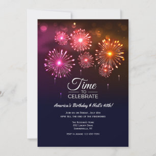 Time to Celebrate Invitation