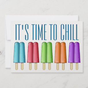 Time to Chill Party Invitation