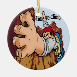Time To Climb Ceramic Tree Decoration