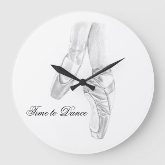 Time to Dance Ballet Wall Clock
