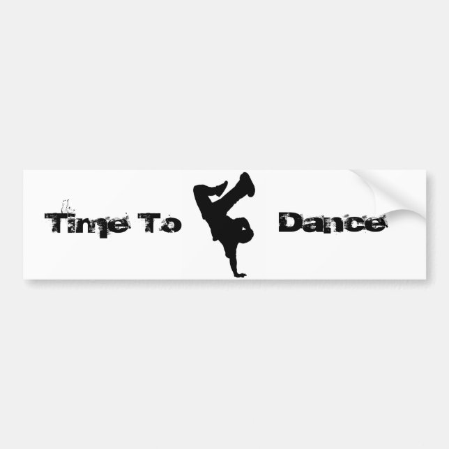 Time To Dance Breaker Sticker (Front)