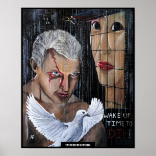 Time to Die! Painting by Alfred Fox Poster