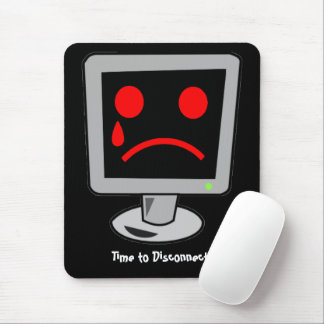Time to Disconnect Computer Mouse Mat