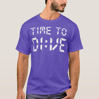 Time To Dive Cave Diving Dive Master Advanced Dive T-Shirt