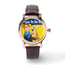 "TIME TO Do It" motivational Rosie the Riveter,