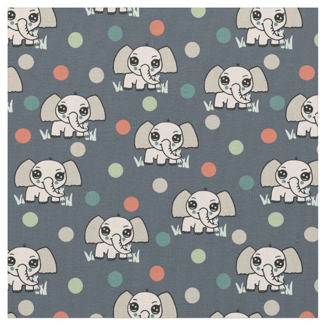 Time to Eat. Fabric (Close Up)