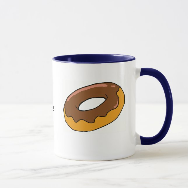 Time to eat the doughnuts mug (Right)
