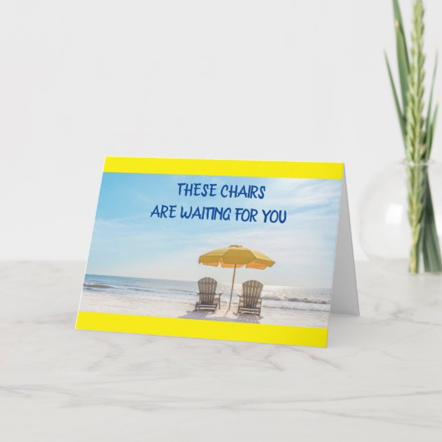 TIME TO "ENJOY WHAT MAKES YOU HAPPIEST" CARD (Front)