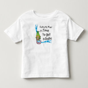 Time to Get Bath Toddler T-Shirt