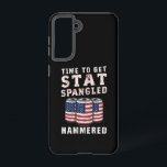 Time To Get Star Spangled Hammered Beer USA Flag Samsung Galaxy Case<br><div class="desc">Time To Get Star Spangled Hammered Beer USA Flag</div>