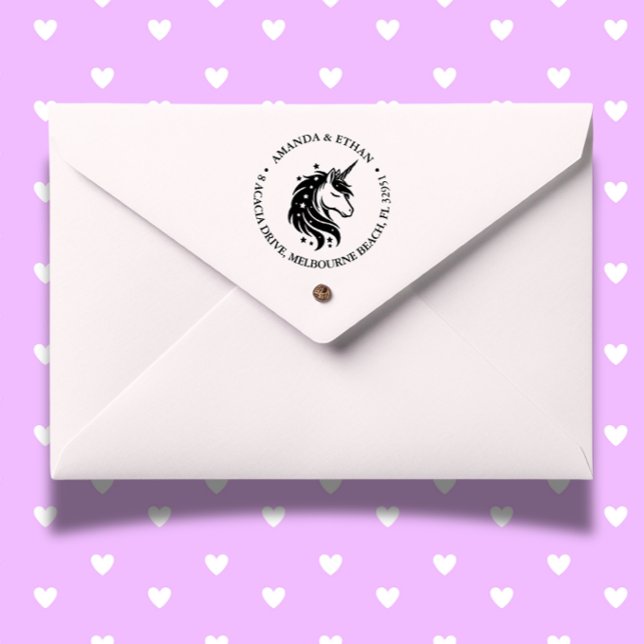 Time to Get This Unicorn Party Started Self-inking Stamp ( Add magical flair to your crafts—shop now!)