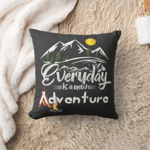 Time to Go Adventuring Cushion