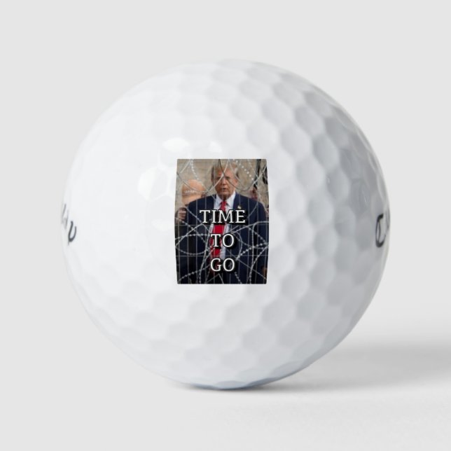 Time to go golf ball (Front)