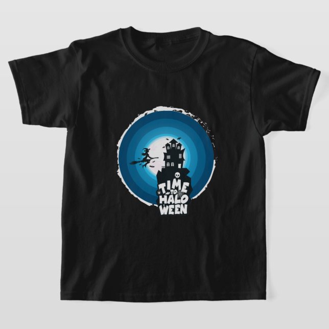 Time to Halloween party Costume T-Shirt (Laydown)