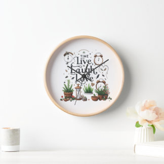 Time to Live, Laugh, Love Clock