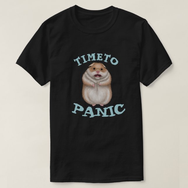 Time To Panic T-Shirt (Design Front)