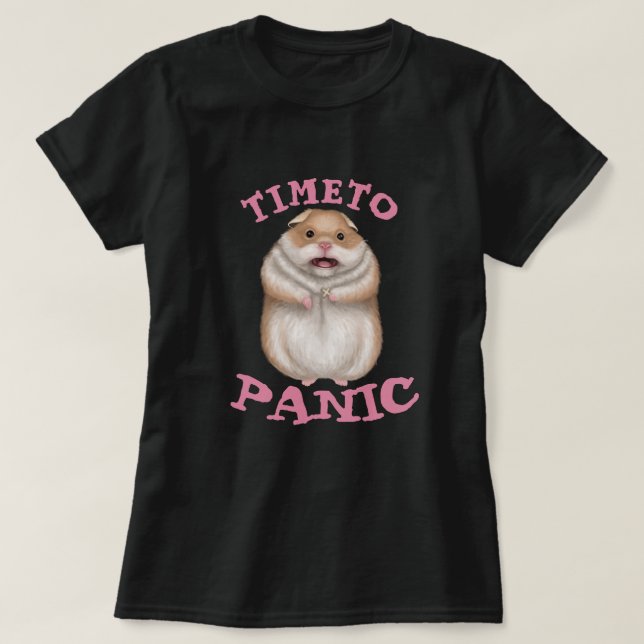 Time To Panic T-Shirt (Design Front)