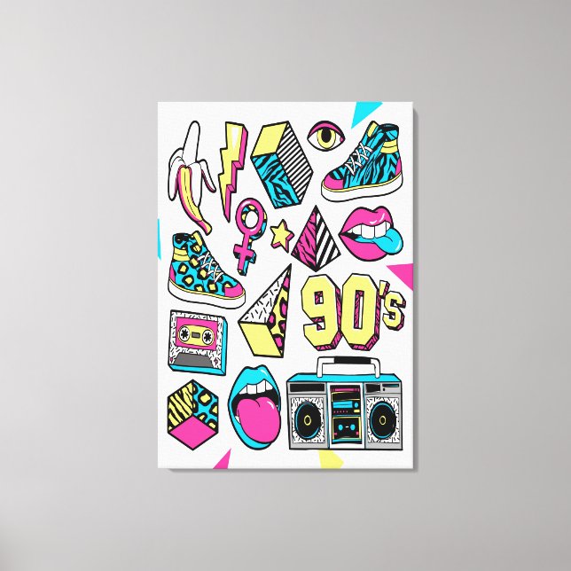 Time To Party Canvas Print (Front)