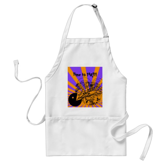 Time to Party - Customised Standard Apron (Front)