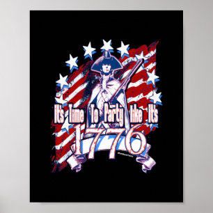 Time To Party Like It's 1776 Poster