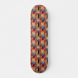 Time to Party Wild Lions Skateboard