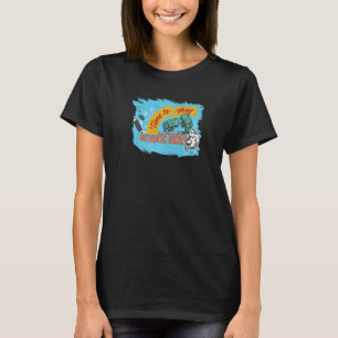 Time To Play Authentic Hockey Usa Canada Ice Hocke T-Shirt