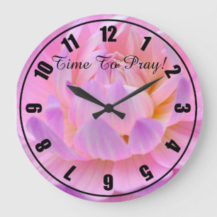 Time To Pray Wall Clock